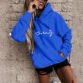 Hoodies Harajuku Women's Fashion Casual Fun Print Hooded Streetwear Sweatshirt Loose Sports Tops Pullover Sudadera Mujer Chemise.