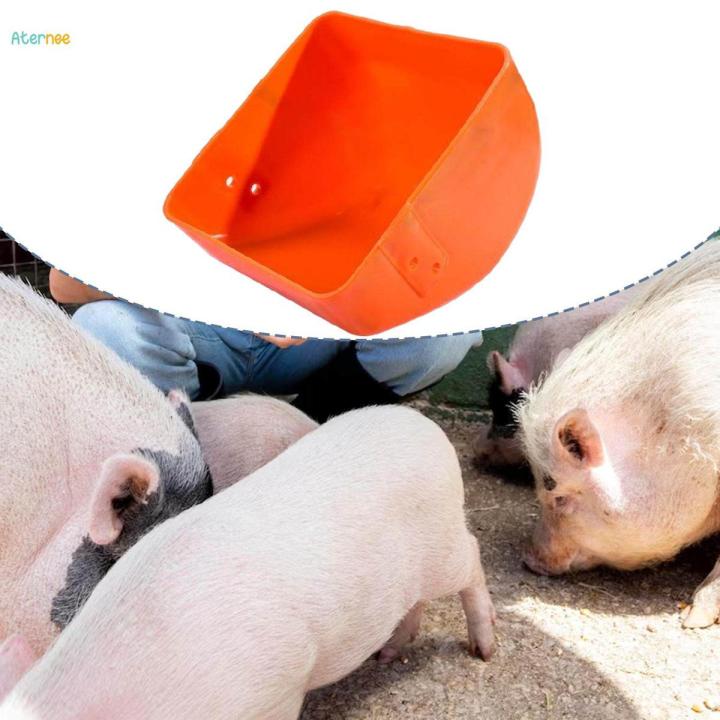 Pig Food Trough Fodder Tray Pet Heavy Duty Bucket Cattle Livestock feed ...