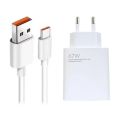 Xiaomi Mi 67W Fast Charger Power Adapter And Cable Suit Type-C. 