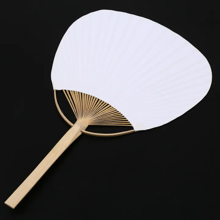 60%20pcs/lot%20wedding%20White%20Paddle%20Fan%20for%20wedding%20decoration%20-%20Image%204