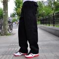 New Cotton Men's Cargo Pants Casual Loose Mens Pant Multicket  Long Trousers Men High Quality Plus size 6XL. 