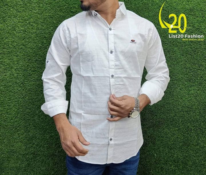 List20%20Fashion%20Premium%20Quality%20Cotton%20Solid%20Shirt%20For%20Men's%20-%20Image%203