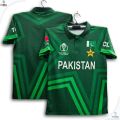 Pakistan World Cup Jersey - Short Sleeve Collar Polo Cricket Jersey For Men - half Sleeve - Pakistan Cricket Jersey 2026. 