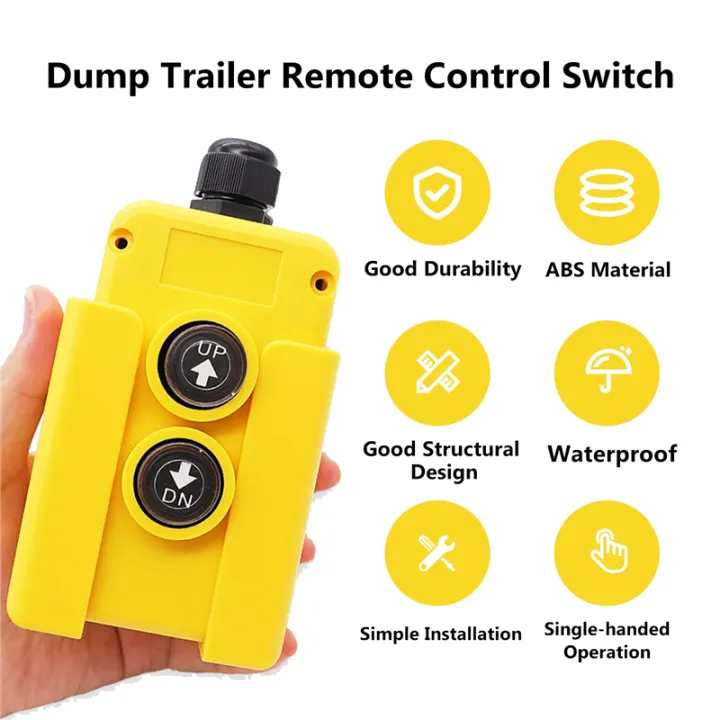12V%20DC%20Up%20Down%20Control%20Switch%20Waterproof%20Button%20Hydraulic%20Pump%20Power%20Acting%20Lift%20Unloading%20Truck%20-%20Image%202