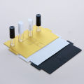 50/100Pcs 1ml 2ml Mini Vials Refillable Perfume Bottles With Paper Card Fragrance Sample Tester Bottle.