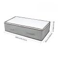 Household under-bed storage box foldable non-woven clothes quilt toy blanket storage storage box storage bag bag. 