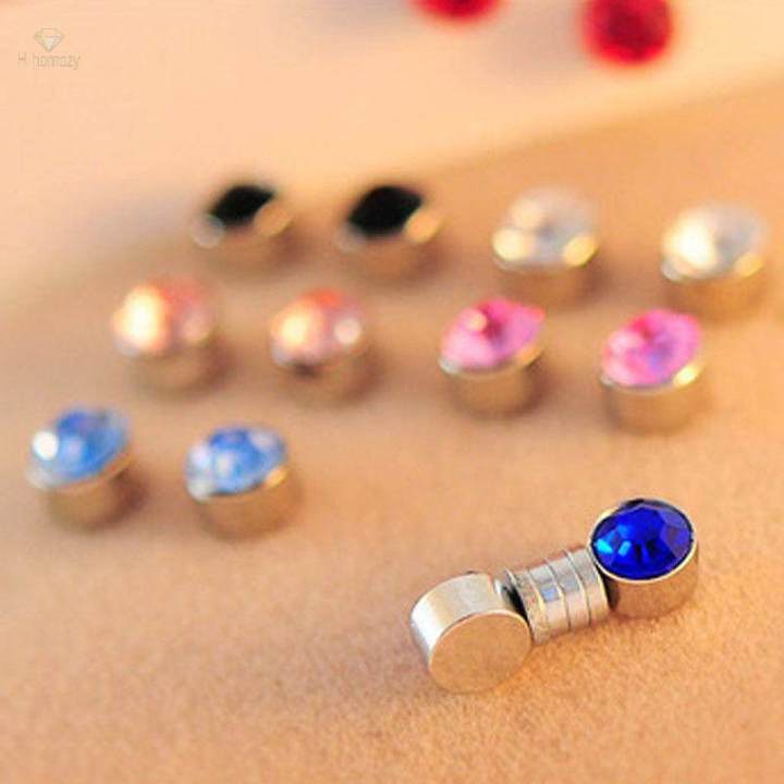 12%20Pairs%204mm%206mm%207mm%20Crystal%20Magnetic%20Earrings%20Fake%20Ear%20Studs%20Mix%20Size%20Color%20-%20Image%202