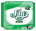 Fly Sanitary Napkin-Comfort XL 11- Belt System -11 Pads Pack.