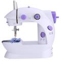 Mini Sewing Machiane - Dual Speed Portable Mini Electric Pedal Double Threads Rewind Swing Machine (299093750) - 299093750. 