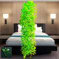 Artificial Grass Barai Leaf 3/7 Pair small 12 inch and large 24 inch combinations For Home and Office Decoration Beautification Occasions.