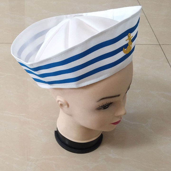 Sailor%20Hat%20Captain%20Navy%20Hat%20Children's%20Performance%20Party%20Captain%20Police%20Hat%20for%20Kid%20Navy%20Costume%20Accessory%20-%20Image%203