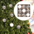 9x Christmas Ball Ornaments Decoration Christmas Tree for Anniversary Home. 