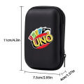 UNO Travel Zipper Case Carry Board Game Cards Storage Package For Kids Fan Entertainment Card Holder Mini Bag. 
