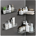 Bathroom shelf storage1pc Punch-free organizer shower wall shelf storage box kitchen basket bathroom accessories.