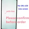 Original With Line For Google Pixel 2XL LCD Display Touch Screen Digitizer Assembly Pixel2xl Screen Replacement. 