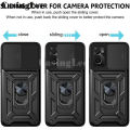 For vivo Y02T Y02A Armor Ring Case Cover adsorb Car Holder Shockproof Camera Protection for vivo Y02T Y02A Back Cover. 