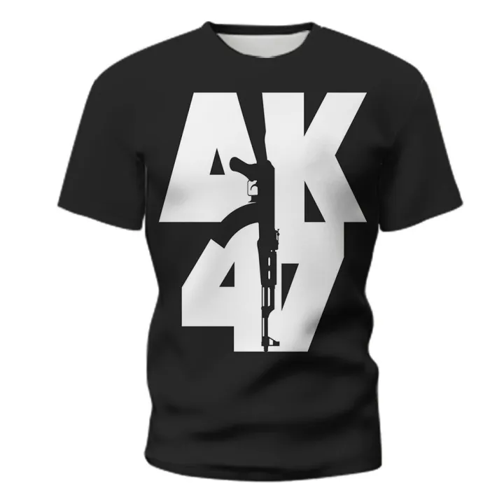 2022%20new%20hot%20fashion%20Summer%20Men's%20AK47%20T-shirt%203D%20Printing%20Round%20Neck%20Casual%20breathable%20plus%20size%20tops%20dropshipping%20-%20Image%204