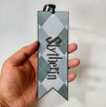 Slytherin Bookmark (7"/2.45" size, hard paper). 
