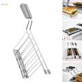 Toast Slice Holder Oven Stainless Steel Sandwich Rack for Roasting Household.