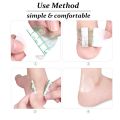 Pexmen 10/20/50/100Pcs Transparent Waterproof Ultra-Thin Self-Adhesive Heel Anti-Wear Sticker Foot Care Blister Protection Pads. 