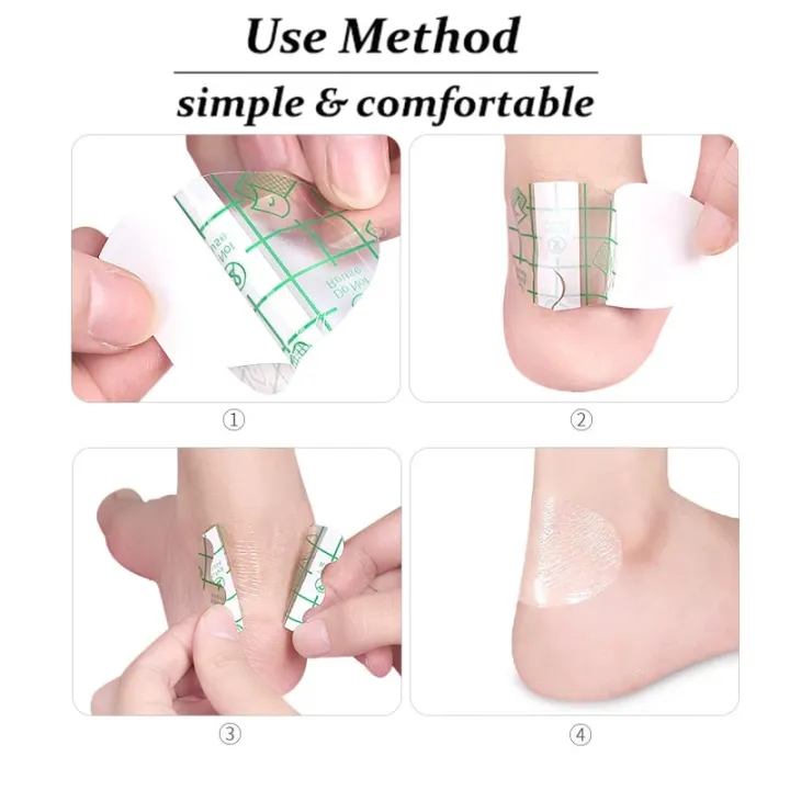 Pexmen%2010/20/50/100Pcs%20Transparent%20Waterproof%20Ultra-Thin%20Self-Adhesive%20Heel%20Anti-Wear%20Sticker%20Foot%20Care%20Blister%20Protection%20Pads%20-%20Image%205
