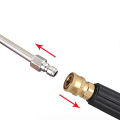 25° /90° High Pressure Power Water Gun Extension Spray Wand Nozzle 1/4" U-Shape Angled Lance Cleaning Tool Creek. 