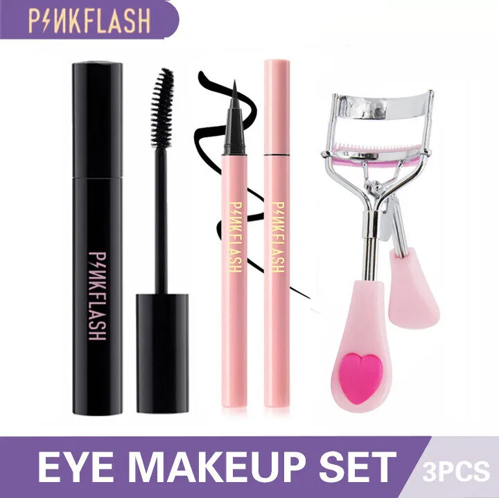 Erya%20PINKFLASH%20The%20Hottest%20Beauty%20Makeup%20Set%203pcs%20Set%20Mascara%20+%20Eyeliner%20+%20Eyebrow%20pencil%20/%20Eyelash%20curler%20Day%20And%20Night%20Waterproof%20Eye%20Makeup%20Set%20-%20Image%202