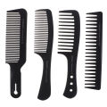 Portable Black Wide Tooth Comb Black Plastic Heat-resistant Barber Comb For Hair Styling Tool Jessica. 