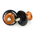 for KTM Duke Rc 125 200 250 390 690 990 M10 Screws Motorcycle CNC Aluminum Swingarm Spools Slider Stand Screws Modified Accessory Universal 3 LOGO. 
