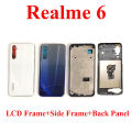 Realme 6 Full Body Housing With Camera Glass (LCD Frame, Side/Middle Frame, Back Panel/Backshell, Camera Glass). 