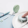Custom hot selling portable color random ruler retractable mini tape measure. 