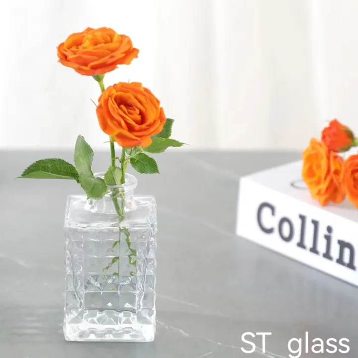 Fresh%20and%20simple%20small%20mouth%20vase,%20glass%20vase,%20fresh%20flowers,%20dried%20flowers,%20water%20vase,%20living%20room,%20home%20office,%20decorative%20ornaments%20-%20Image%203