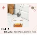 Tea infuser, stainless steel , from IKEA. 
