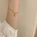 Heart Shaped Pendants Bracelet For Women.