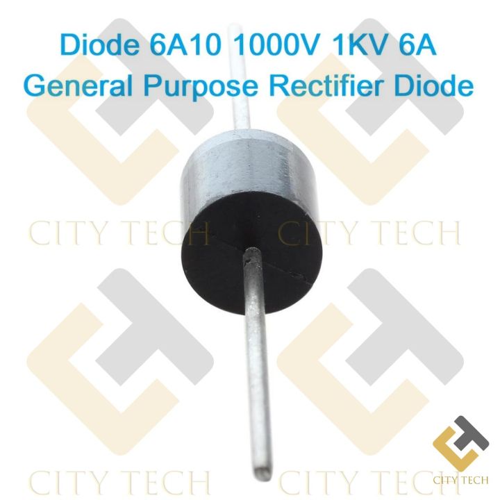 5Pcs-%20Diode%206A10%201000V%201KV%206A%20General%20Purpose%20Rectifier%20Axial%20Diode%206A10%20Silicon%20Junction%20Diode%20R-6%20Package%20Electrical%20Circuitry%20&%20Parts%20-%20Image%203