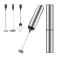 Milk Frother Handheld Coffee Frother Electric Whisk, USB Rechargeable Foam Maker Bubbler Egg Beater for Hot Chocolate. 