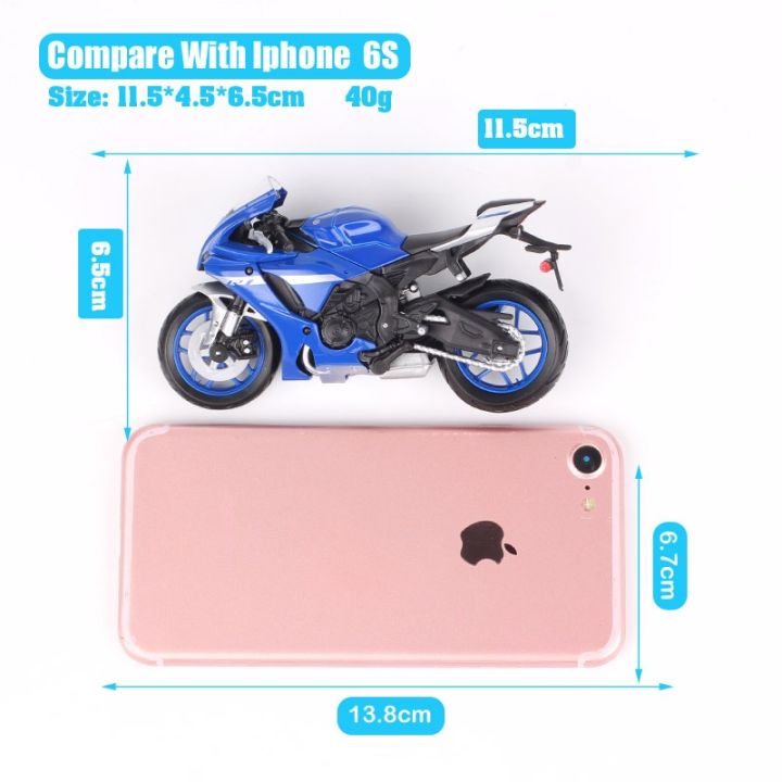 Maisto%201:18%20Yamaha%20YZF-R1%202021%20Die-Cast%20Vehicles%20Motorcycle%20Model%20Bike%20Toy%20-%20Image%206