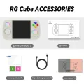 RG-Cube Retro Game Console 128G 4720 Games Android 13 RGB Joystick WIFI+BT5.0 5200mAh Handheld Video Game Console C. 