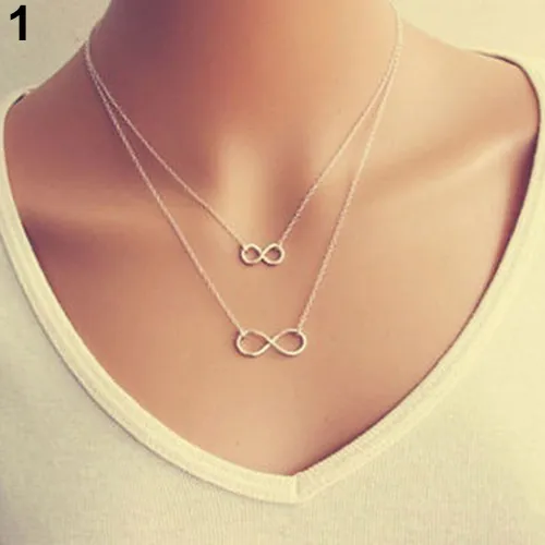 Infinity choker necklace store