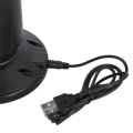 USB Rechargeable Tower Fan, Cooling Portable Fan Black. 