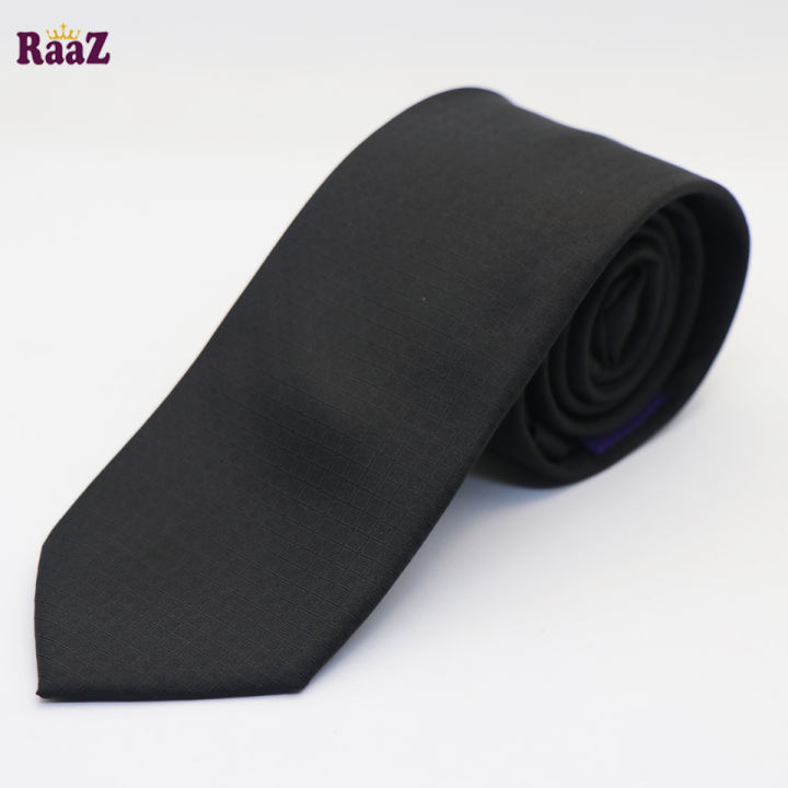 Black%20Premium%20Quality%20Embroidery%20Necktie%20-%20Image%202