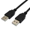 1.5M USB 2.0 Type A Male to USB Male Cord Adapter Data Extension Cable Usb Extension Cable Male to Male USb Cable. 