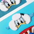 Anime Disney Mickey Mouse Blindfold Soft Plush Sleep Eye Mask Minnie Figure Eye Mask Plush Doll Sleep Mask Help Sleep Plush Mask. 