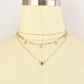 Understated -Crystal Stars Pendant Necklaces For Women Choker Necklace Multilayer Female Jewelry Gift - Necklace For Girls- Progressively Better.