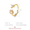 1Pcs Korean Fashion Sun Flower Rings Butterfly Female New. 