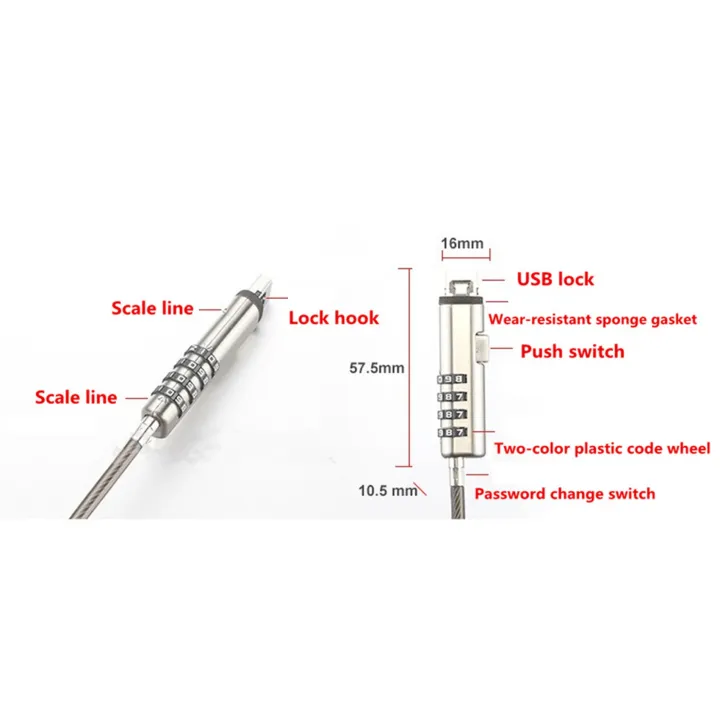 3X%204%20Digital%20Universal%20Lock%20USB%20Laptop%20Security%20Cable%20Lock%20for%20Computer%20-%20Image%202