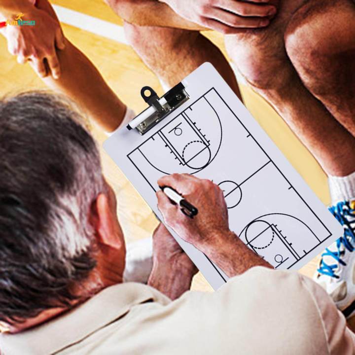 Basketball%20Game%20Plan%20Demonstration%20Portable%20Coaches%20Clipboard%20-%20Image%202