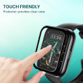 Realme Watch 2 Pro Smart Watch PMMA Plastic Full Coverage Screen Protector. 