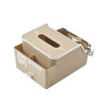 Car armrest box tissue box car cup holder multi-function paper drawer simple high-quality car tissue box. 