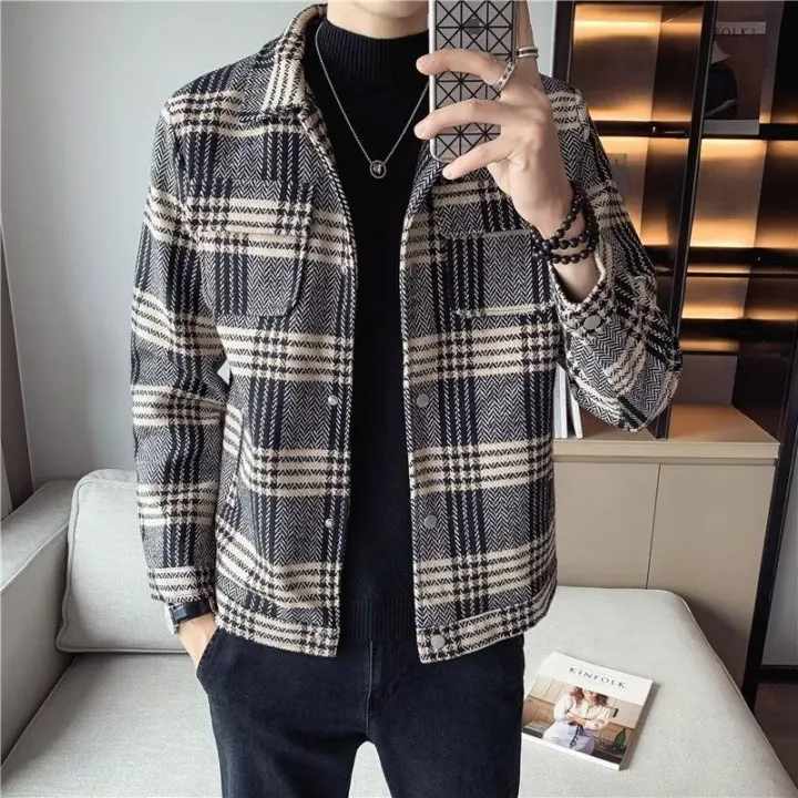 Plaid%20Jacket%20Men's%20Autumn%20Coat%20High-Grade%20Casual%20National%20Fashion%20Ruoshuai%20Spring%20and%20Autumn2023New%20Coat%20Male%20-%20Image%206